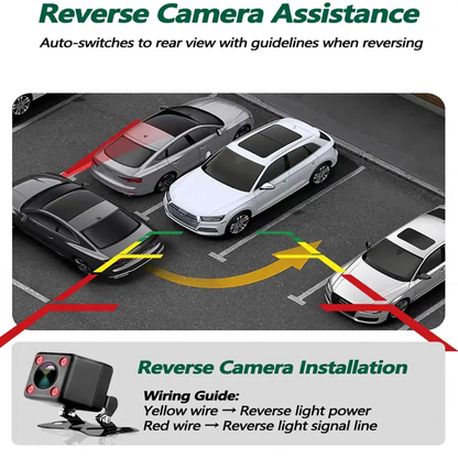 360° Dash Cam with WiFi & 24H Parking Mode (available in different storage capacity)