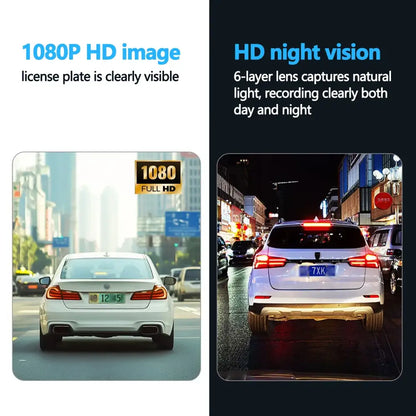 360° Dash Cam with WiFi & 24H Parking Mode (available in different storage capacity)