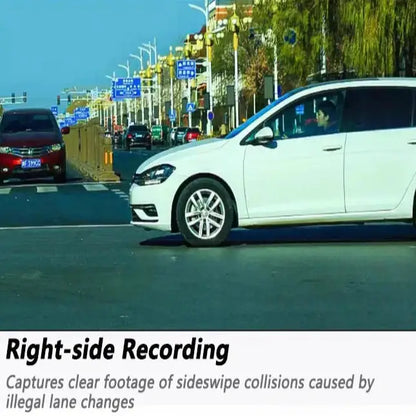 360° Dash Cam with WiFi & 24H Parking Mode (available in different storage capacity)