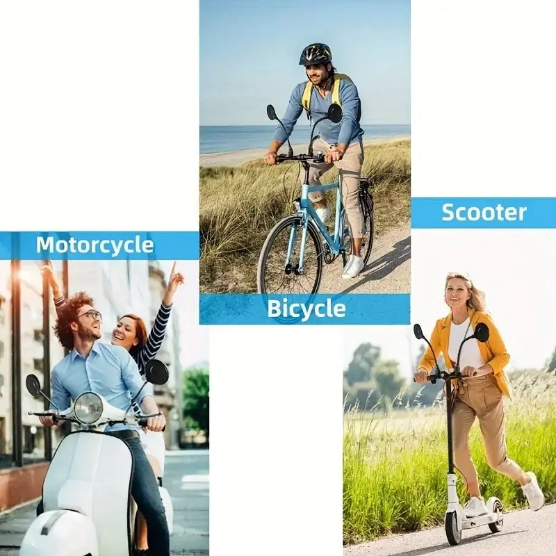 360° Rotatable Bicycle Handlebar Mirror