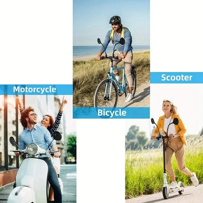 360° Rotatable Bicycle Handlebar Mirror