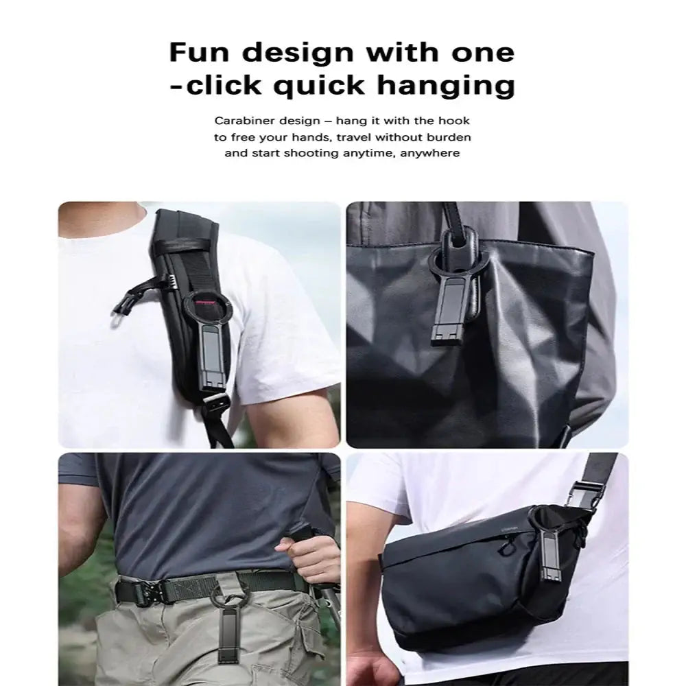 360° Rotating Tripod Mount for MagSafe – Adjustable Phone Stand