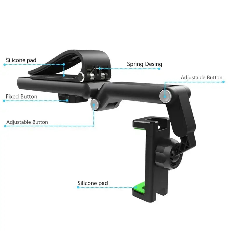 360° Rotating Sun Visor Phone Holder for RV's & Caravans
