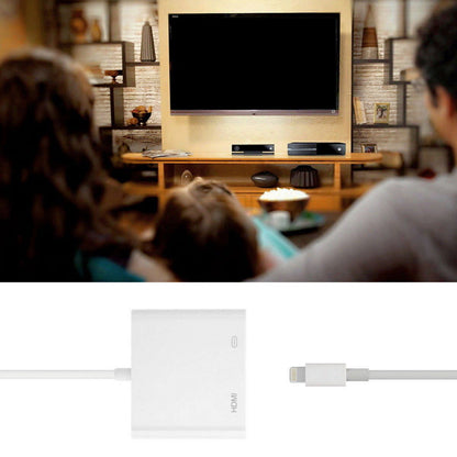 Upgraded Lightning to HDMI Adapter No Power Required