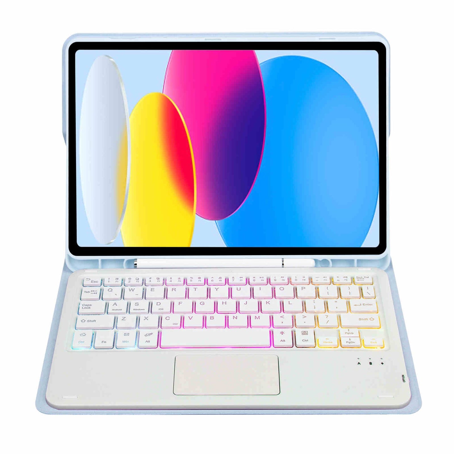 iPad Air 11 2024 2025 M2 M3, Air 4/5 Keyboard Case