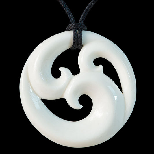 Family Koru Small = 25mm Long (1 Inch) Pendant