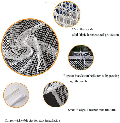 Child Safety Net White 3Mx78cm