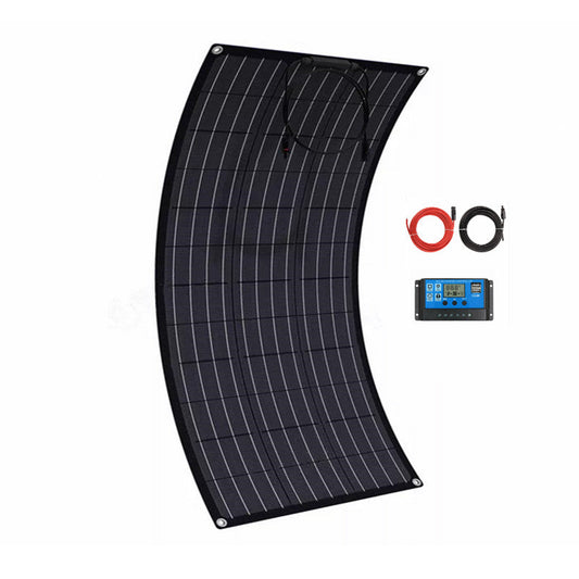 120W Flexible Solar Panel +30A CONTROLLER+10M Cable