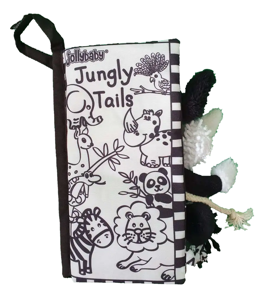 Material Book - JUNGLY TAILS MONOCHROME - Babyonline