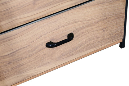 Bedside Table with 4 Drawers
