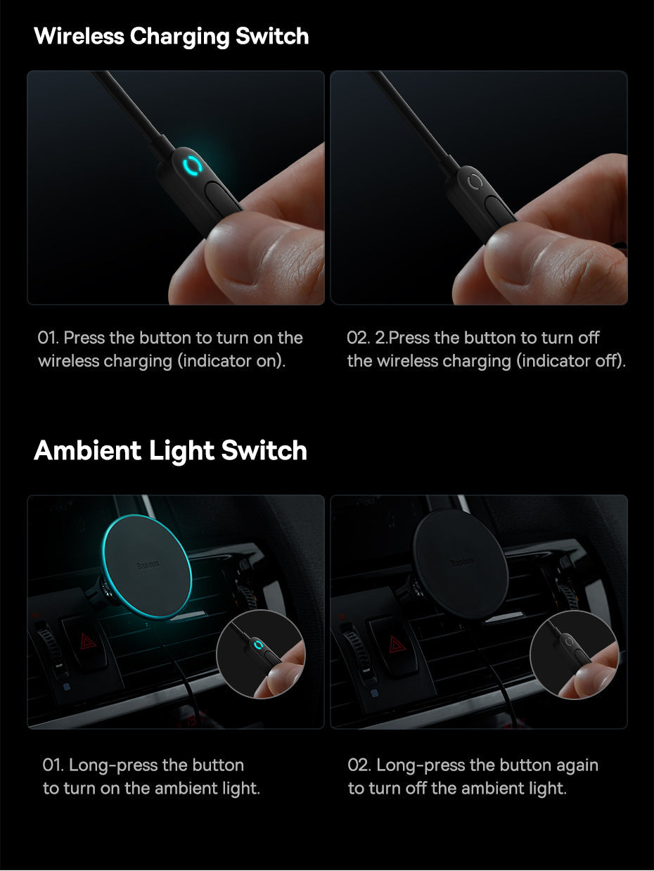 Wireless Fast Car Charger for iPhone