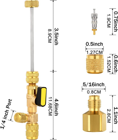 32PCS Valve Core Remover Installer Tool