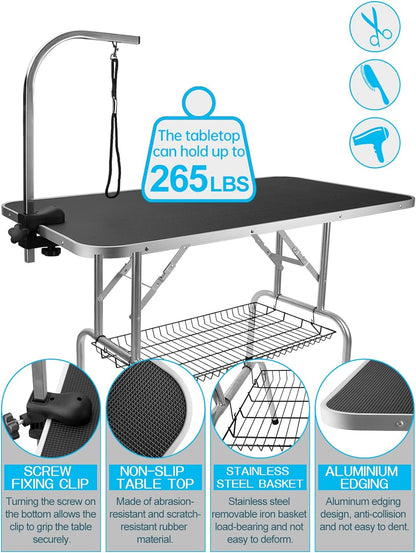 Large Dog Grooming Table