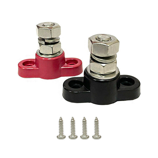12V 3/8" Single Stud Bus Bar M10 Insulated Battery Post Junction Block