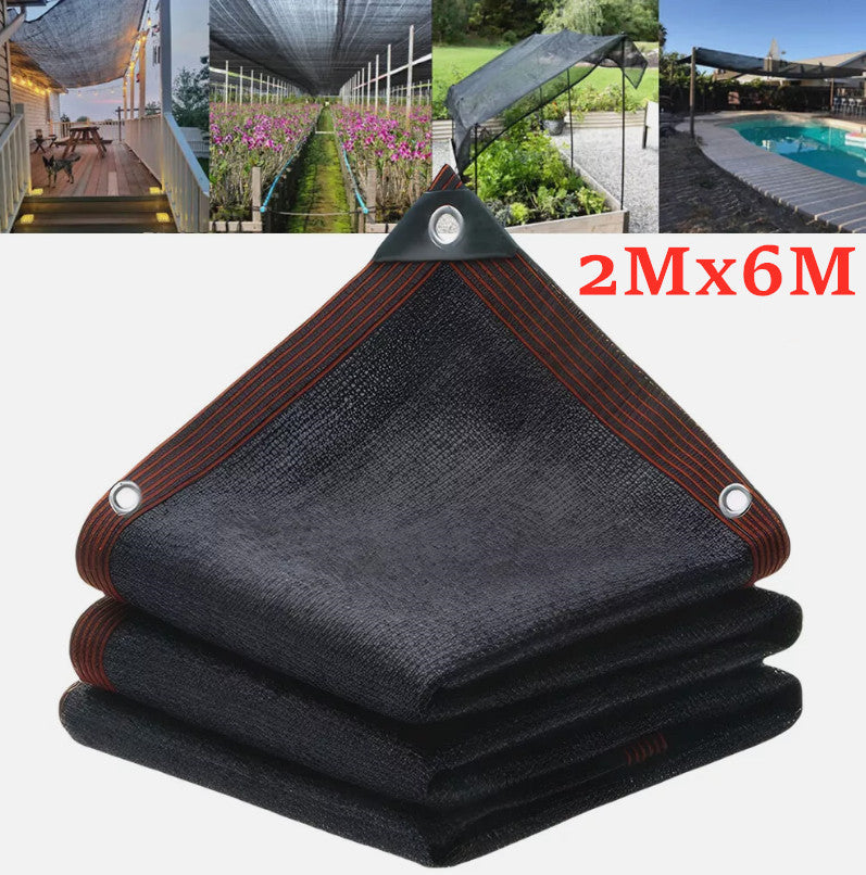 70g 95% Black Shade Cloth 2Mx6M