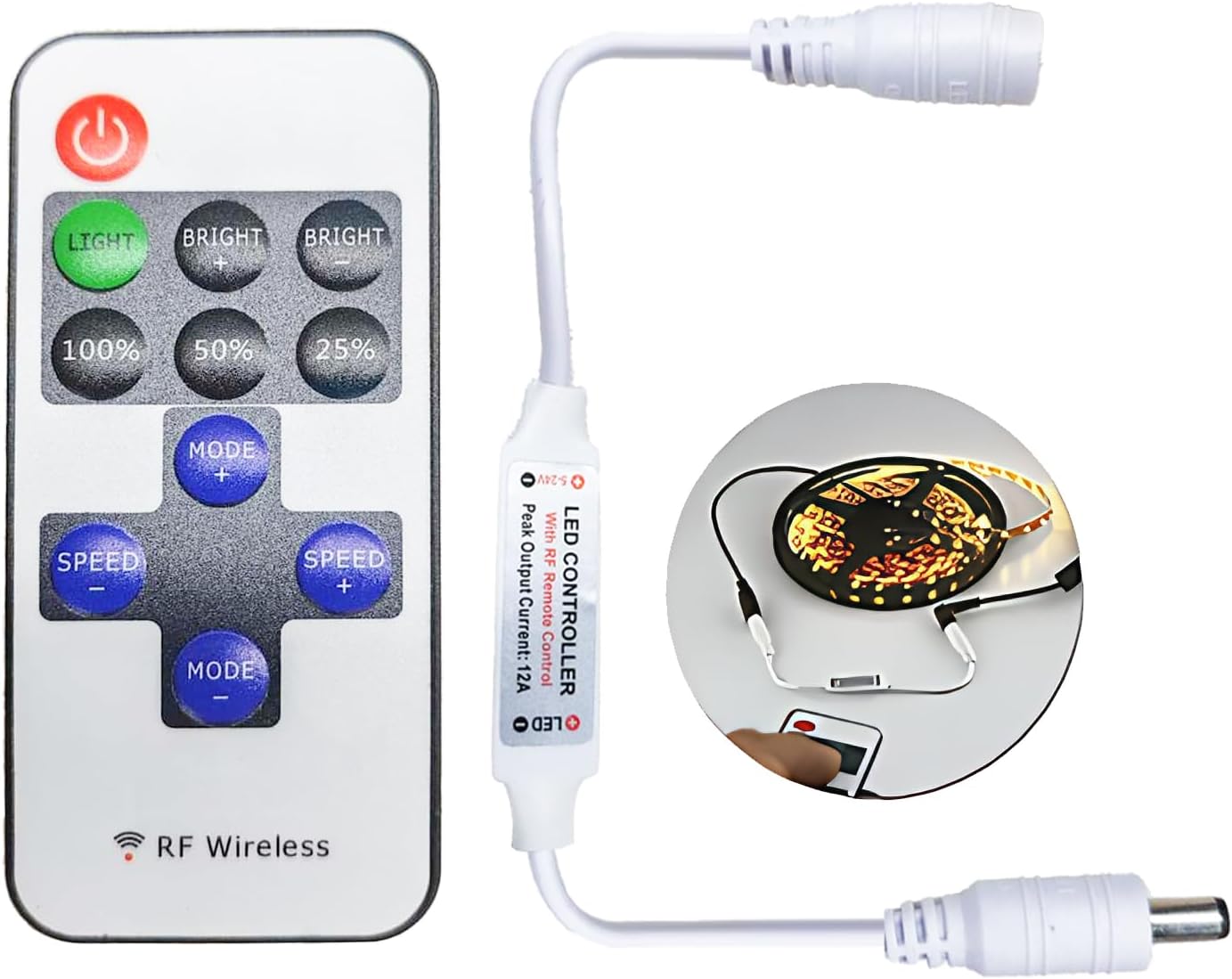 RF Mini Wireless Remote Controller
