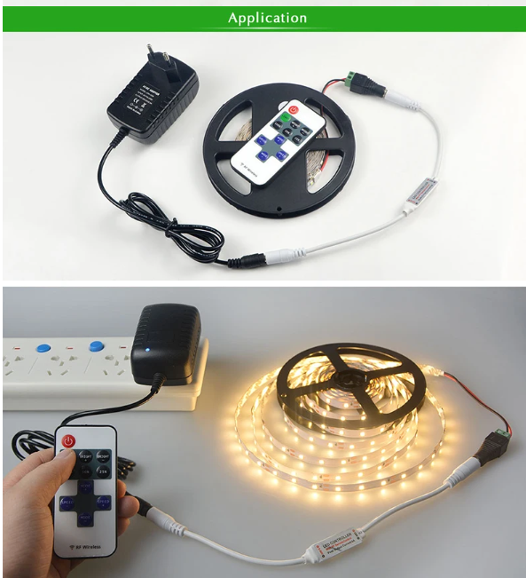 RF Mini Wireless Remote Controller