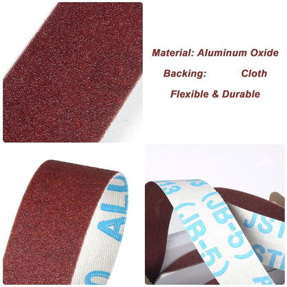 6x Emery Cloth Roll 6 Grits Abrasive Sandpaper Rolls Sand Paper with Dispenser