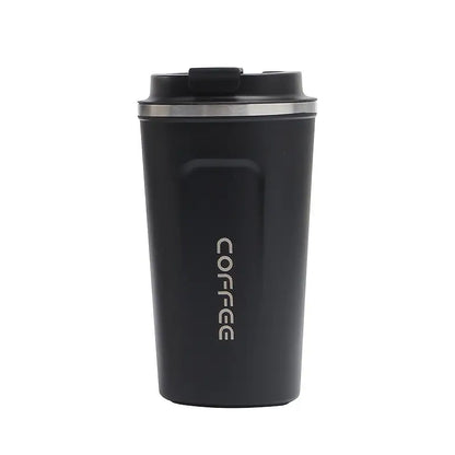 Stainless Steel Vacuum Coffee Cup - Outdoor & Business Use