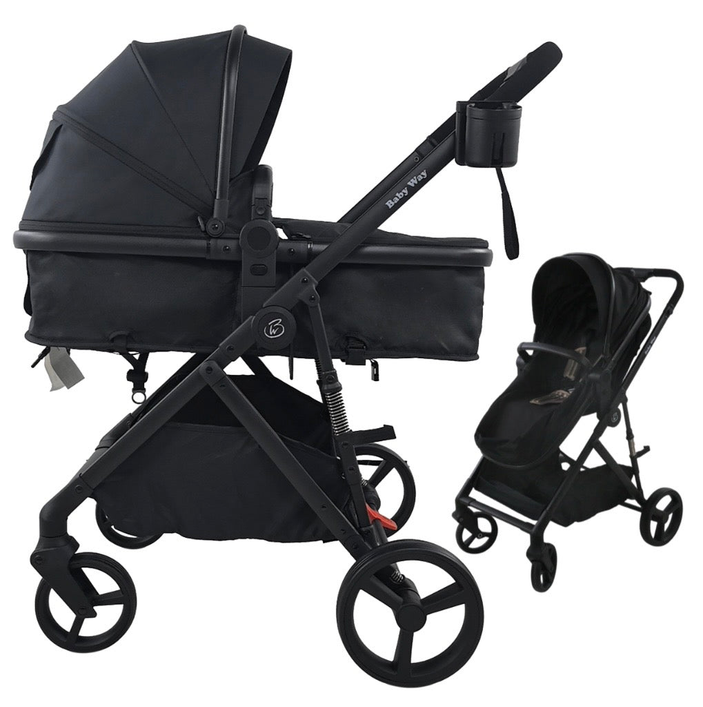 Preorder - 4in1 Crown Z Premium Stroller + Bassinet + Cloud i-Size Capsule Car Seat + Isofix Base with Leg Support Travel System