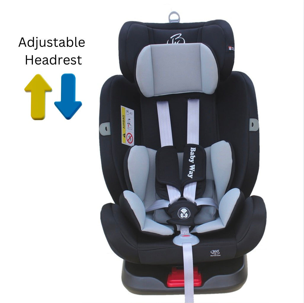 Guardian 360 Rotating and Convertible Car Seat with ISOFIX and Top Tether
