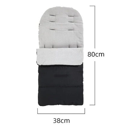 Versatile Universal Stroller Footmuff Waterproof Cover /Sleeping Bag