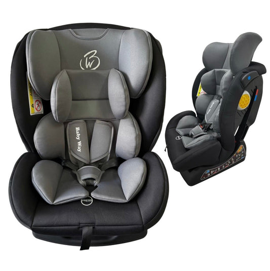SmoothSwitch Convertible Reclining Car Seat for 0-12 years - GREY