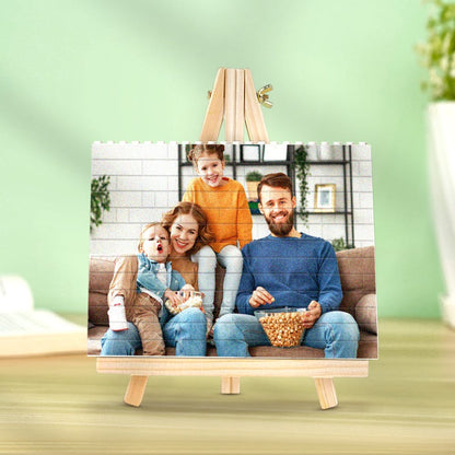 Wedding Gifts Personalized Building Brick Photo Block Square Shape