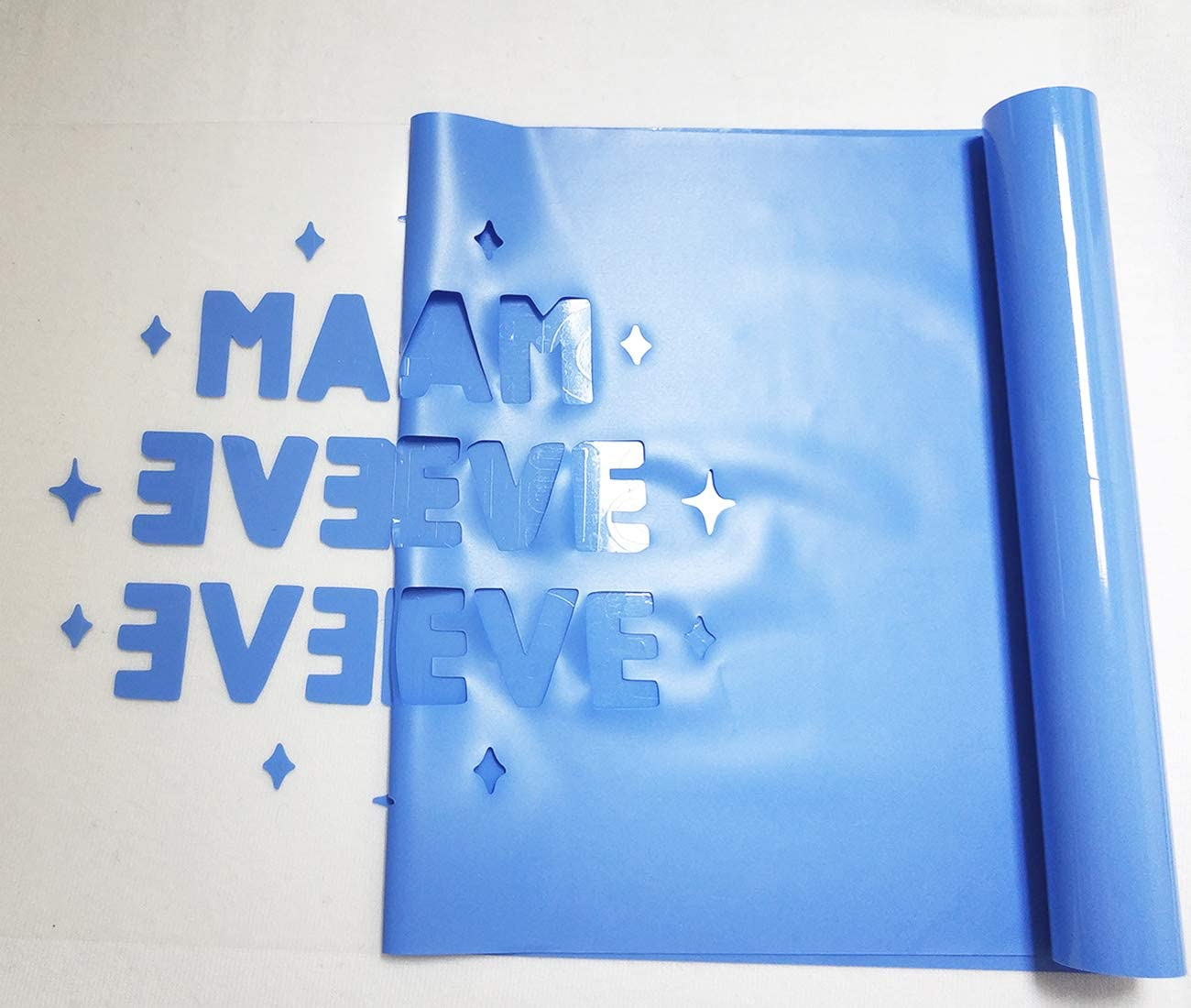 30x300cm Heat Transfer Vinyl Paper - Sky Blue