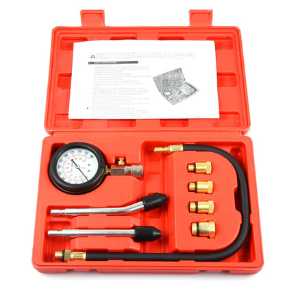 Engine Cylinder Pressure Compression Tester Set
