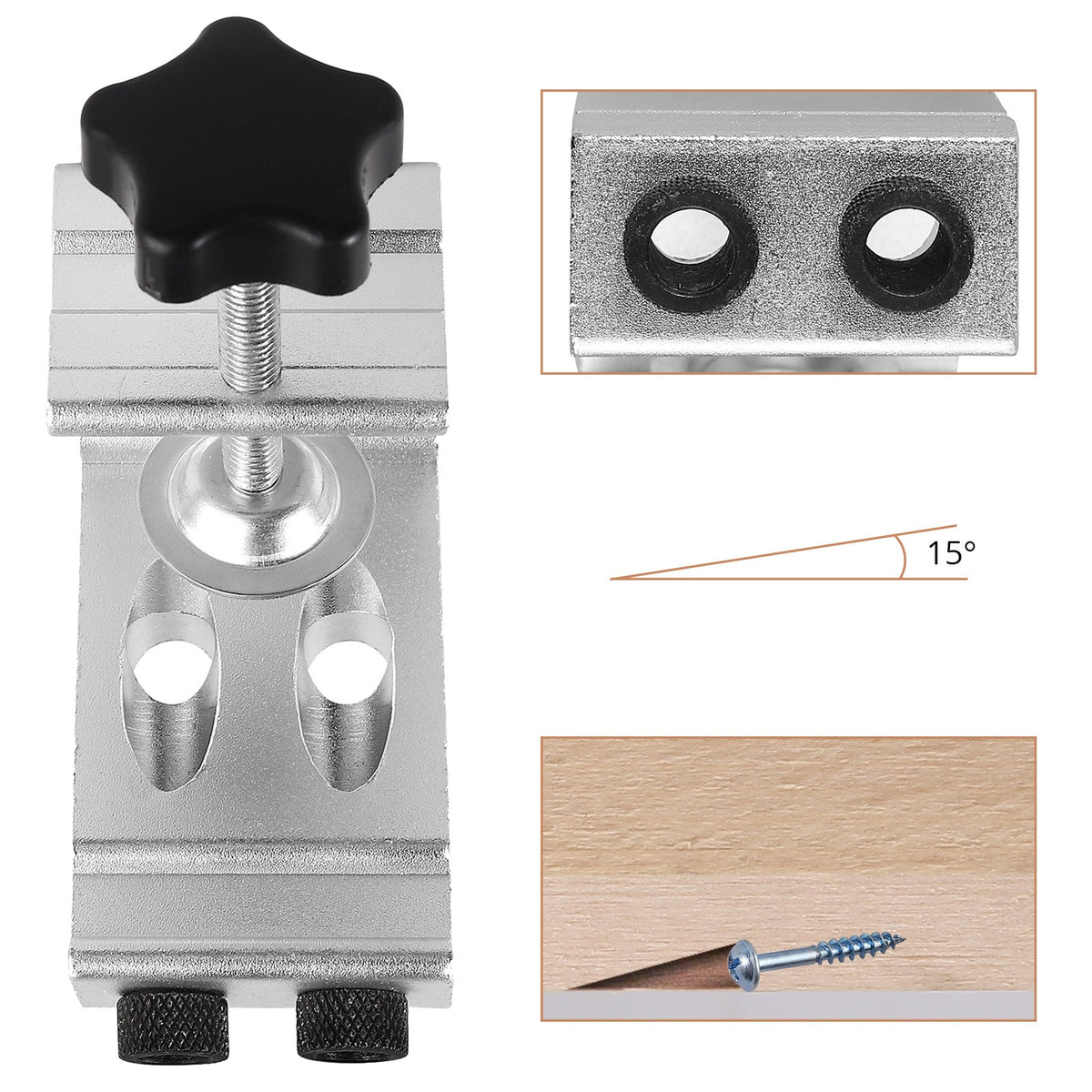 78pcs Woodworking Dowel Jig Kit - salelink.co.nz