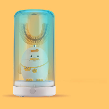 Children's U-Shaped Electric Toothbrush with Silicone Head