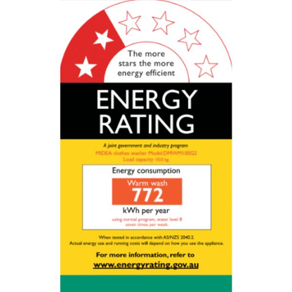 Midea 10KG Top Load Washing Machine