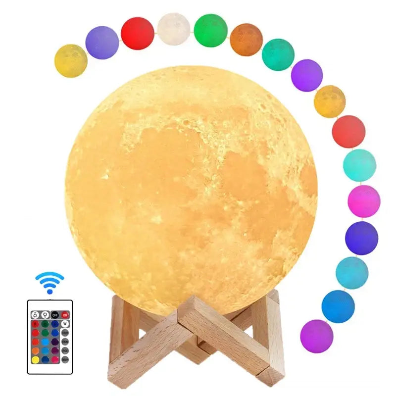 LED Moon Lamp Night Light