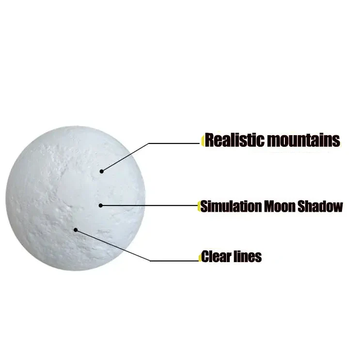 LED Moon Lamp Night Light
