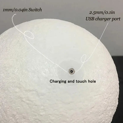 LED Moon Lamp Night Light