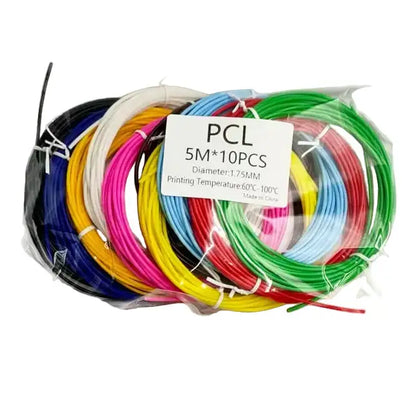 3D Pen Filament PCL/PLA 1.75mm (Multi-Colour Options)