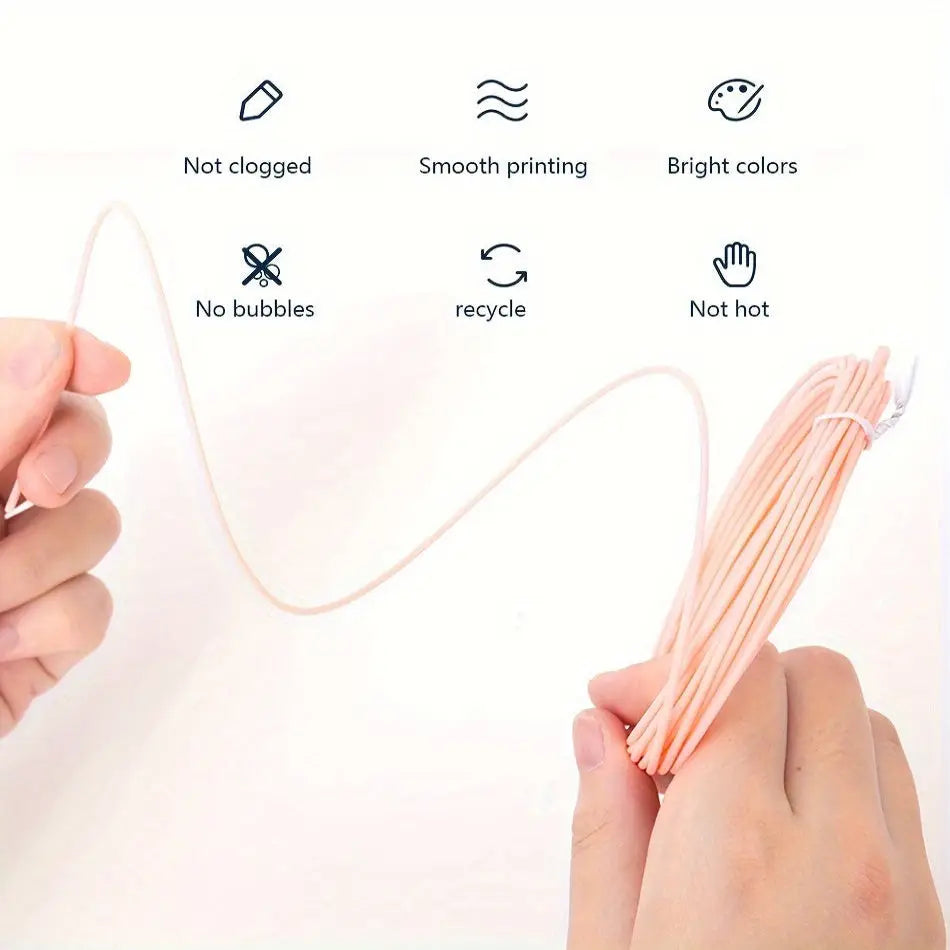 3D Pen Filament PCL/PLA 1.75mm (Multi-Colour Options)
