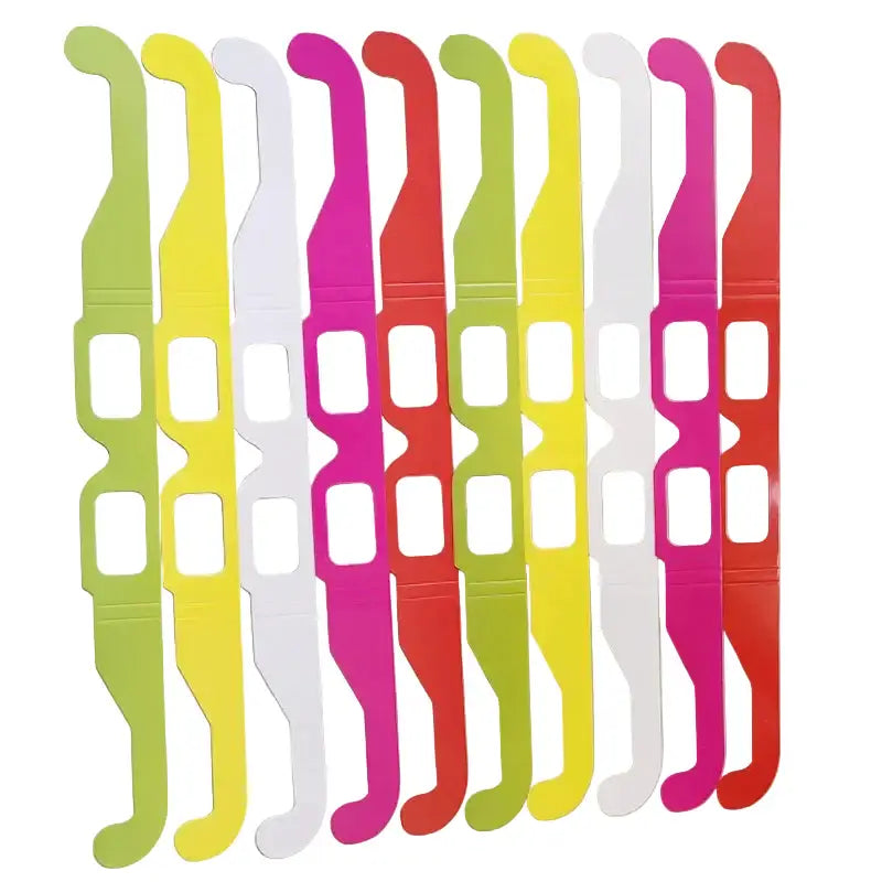 3D Rainbow Diffraction Glasses (100-Pack)