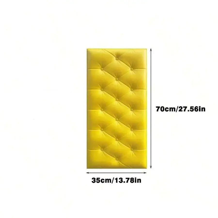 3D Self-Adhesive Foam Wall Stickers (9 colours available)