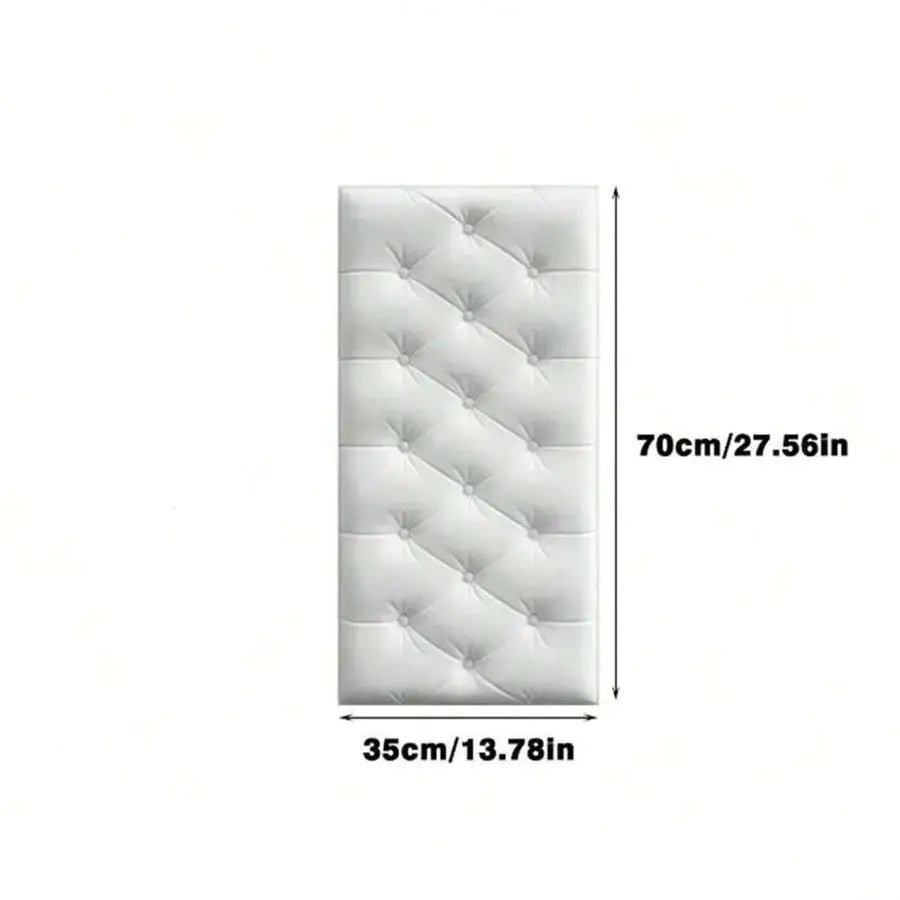 3D Self-Adhesive Foam Wall Stickers (9 colours available)
