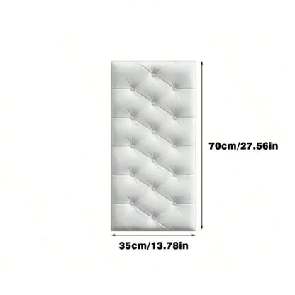 3D Self-Adhesive Foam Wall Stickers (9 colours available)