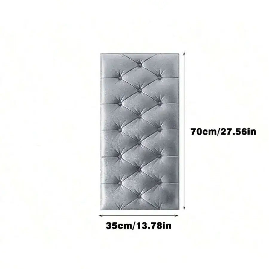 3D Self-Adhesive Foam Wall Stickers (9 colours available)