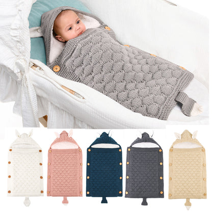 Newborn Baby Swaddle Sleeping Bag for Strollers/Prams