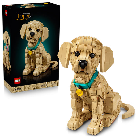 LEGO Icons: Golden Retriever Puppy (11384)