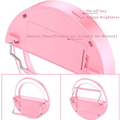 LED Ring Light with Mirror