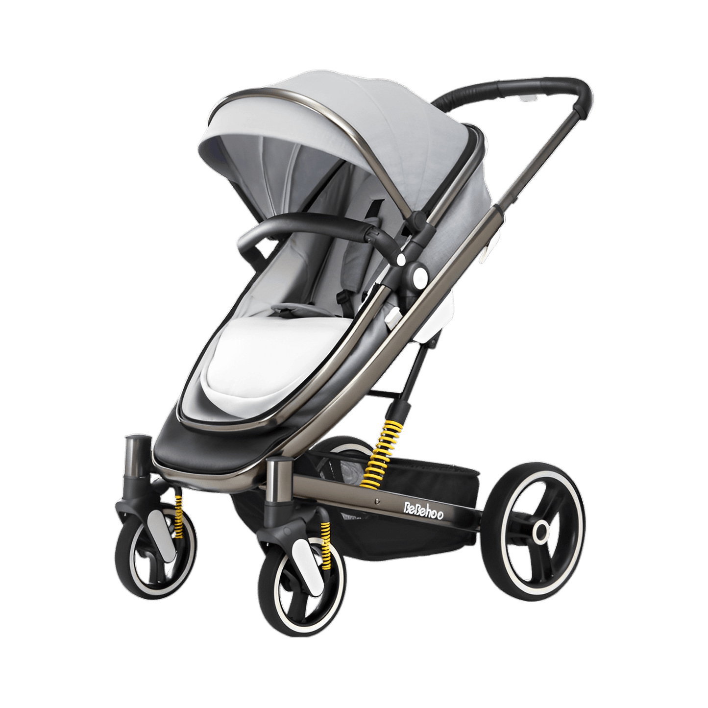 Premium Baby Pram & Stroller With 4 Wheels