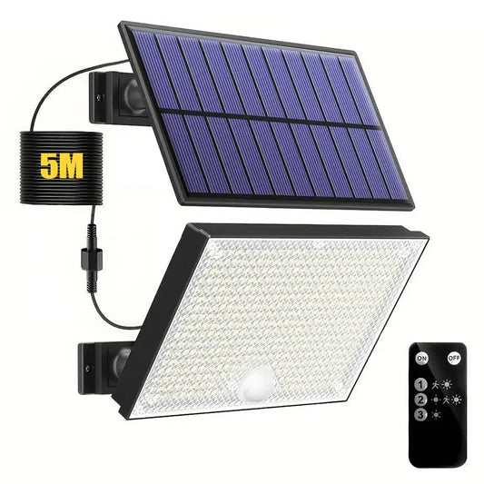 400 LED Solar Motion Sensor Outdoor Security Light