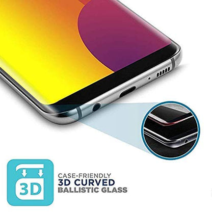 Samsung S9 Black Edge Glue Screen Protector Tempered Glass - salelink.co.nz