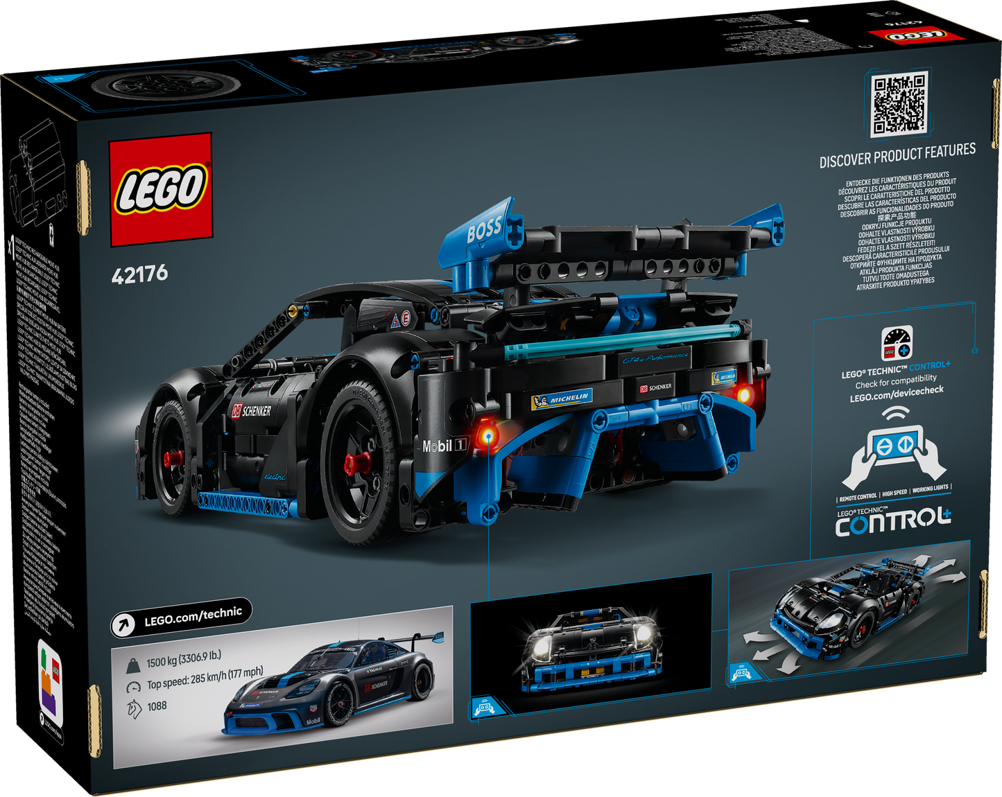 LEGO Technic: Porsche GT4 e-Performance Race Car (42176)